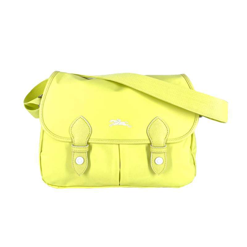 Jual Longchamp Club Postman Messenger Bag in Yellow di Seller LUXATME
