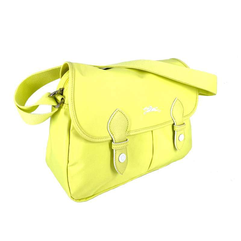 Jual Longchamp Club Postman Messenger Bag in Yellow di Seller LUXATME