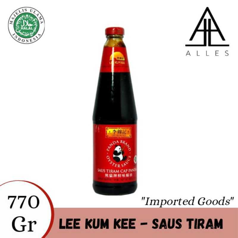 Jual Lee Kum Kee Saus Tiram / Oyster Sauce panda Brand 770 ml HALAL di