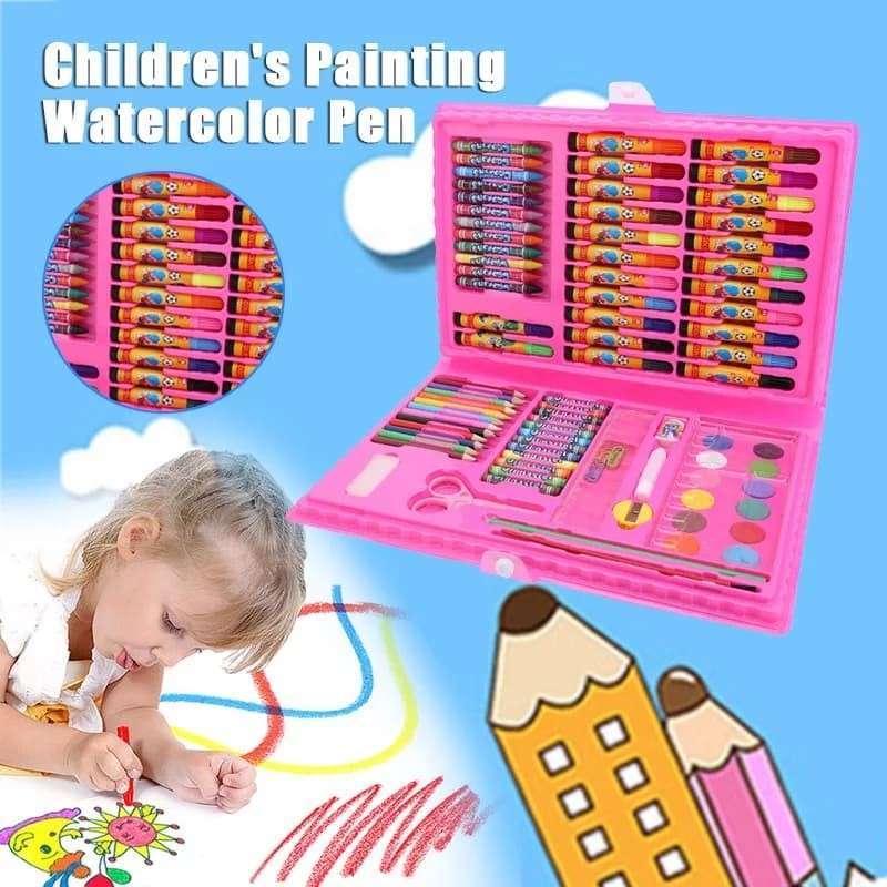 Jual Mainan Anak Set Crayon-Pensil Warna 86pcs ~ PAINTING