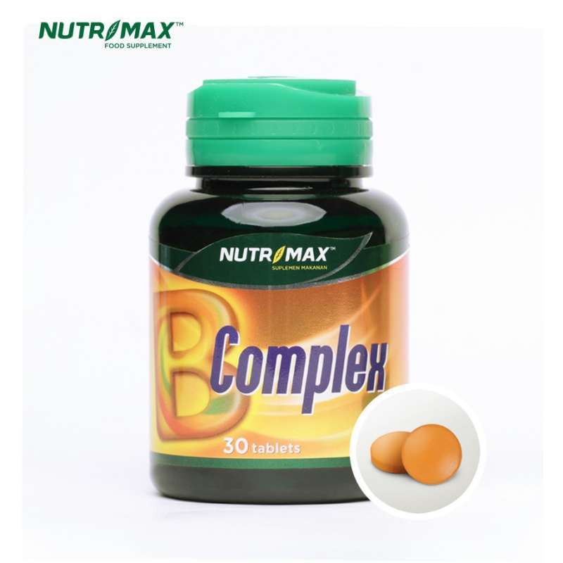 Jual Nutrimax B Complex/Kompleks Vitamin Untuk Kesehatan Saraf/Syaraf