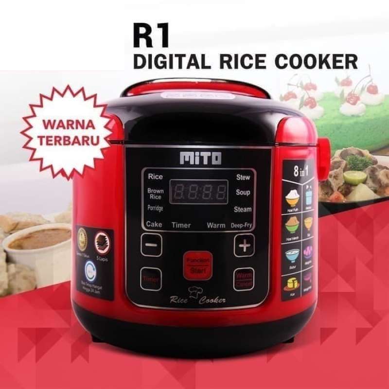 Jual Mito digital rice cooker 1L 8in1/magic com mito di Seller