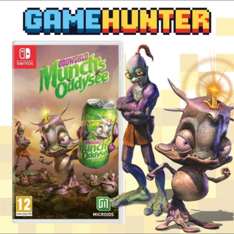 Jeu Oddworld : Munch's Oddysee - Nintendo Switch - Neuf Sous Blister Scellé