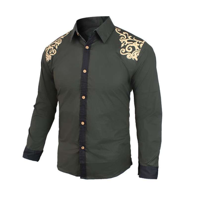 Gudang Fashion Kemeja Polos Formal Pria Hitam - Search Best 4K Wallpapers