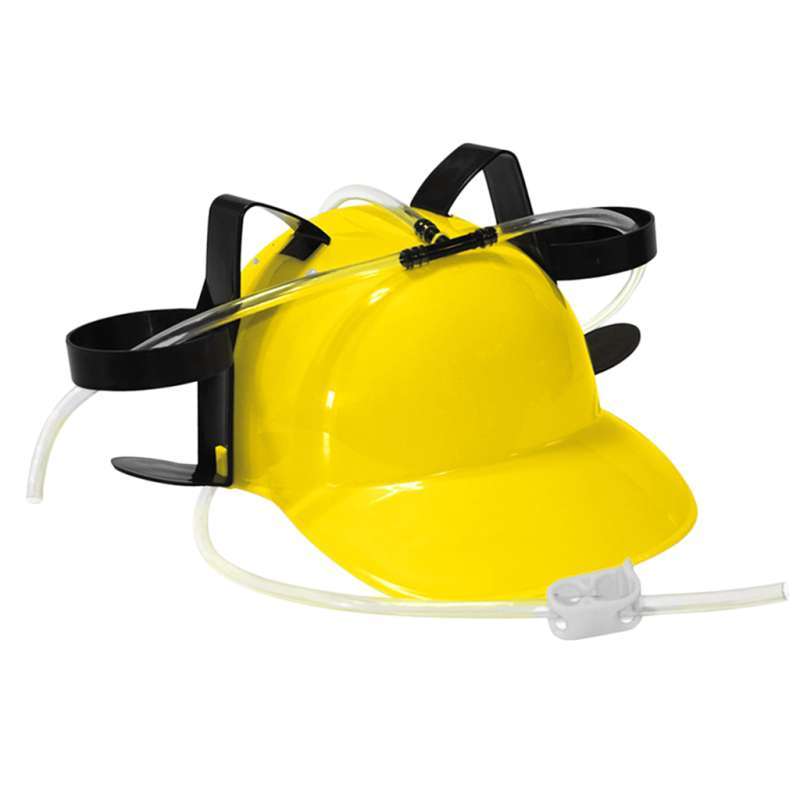 Jual Novelty Drinking Helmet Beer Hat Drink Holder Soda Party Stag Do