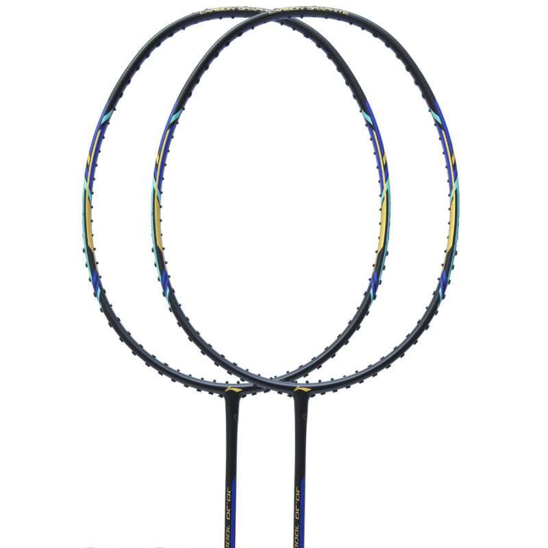 Jual Lining Raket Badminton Jojo 7000 Signature Series Black/cyan