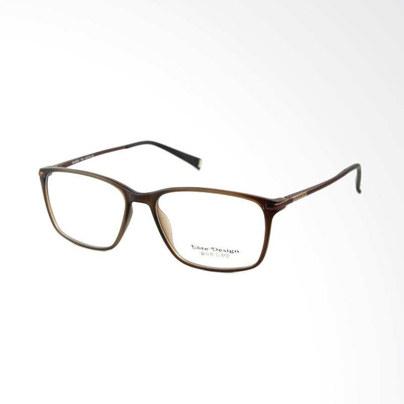 jual elite design casual unisex frame kacamata brown jual elite design casual unisex frame kacamata brown