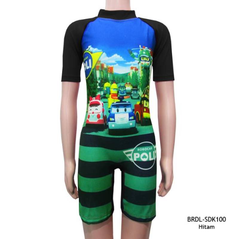 baju renang diving anak 1 4 th karakter spiderman brdl jrk054