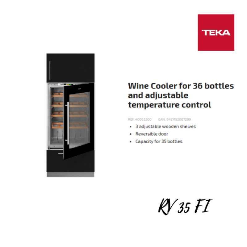 Promo Teka Built in Wine Cooler RV 35 FI Diskon 50 di Seller Teka