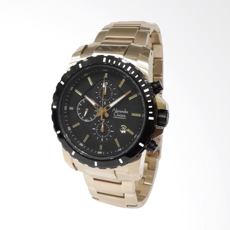 Jual Alexandre Christie Jam Tangan Pria - Rose Gold 