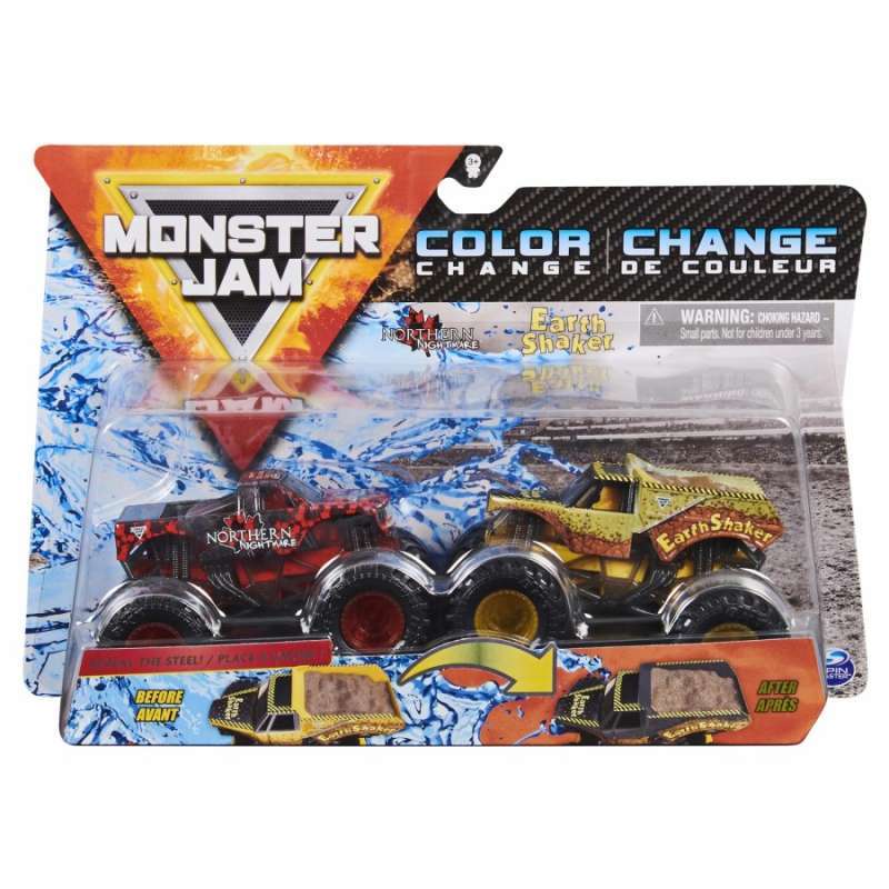 Jual Monster Jam Color Change Northern Nightmare And Earth Shaker Di