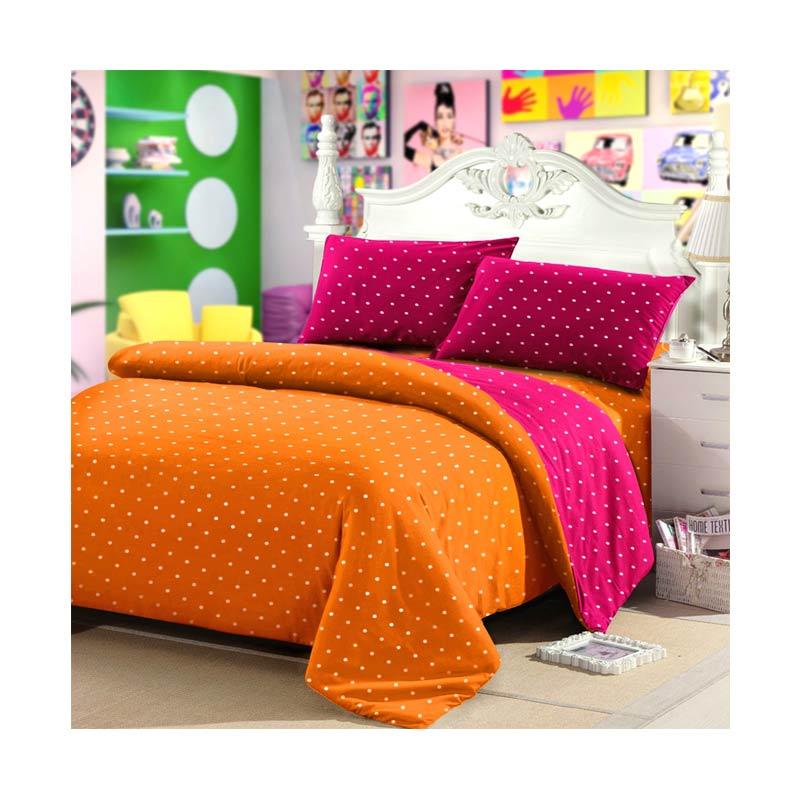 jual jaxine sprei katun motif polkadot orange fanta set sprei harga kualitas terjamin jual jaxine sprei katun motif polkadot orange fanta set sprei harga kualitas terjamin