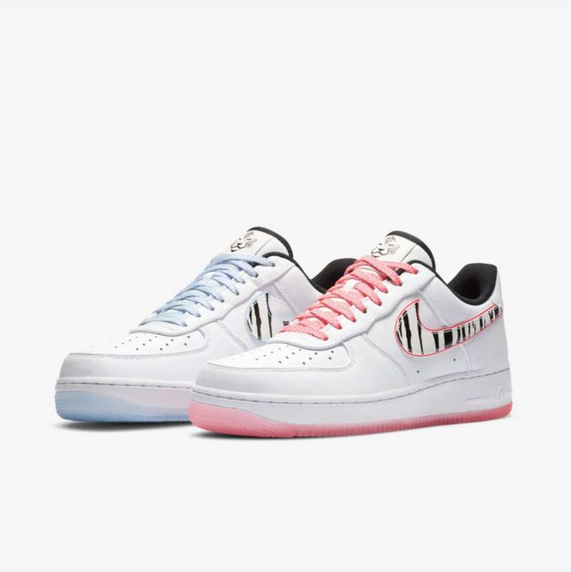 Jual NIKE Air Force 1 White Tiger South Korea 8.5 di Seller