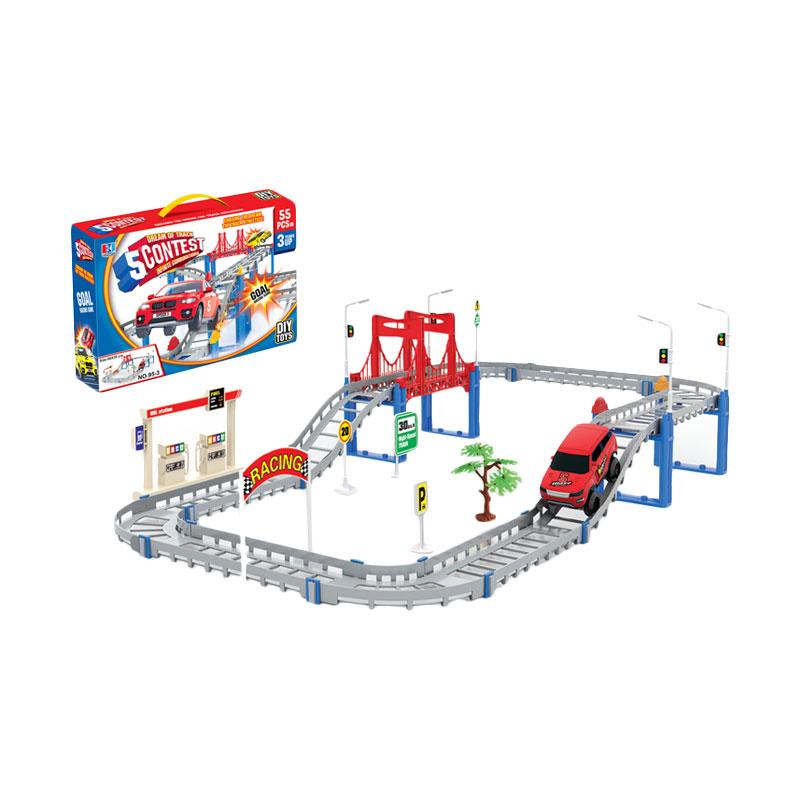 jual diy toys of track 5 contest roller coaster mainan anak 55 pcs harga jual diy toys of track 5 contest roller coaster mainan anak 55 pcs harga