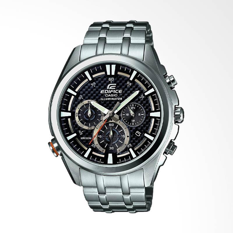 Jual CASIO EDIFICE Chronograph Neon Illuminator Bahan Tali 