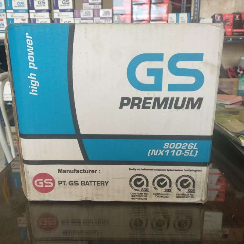 Jual Aki Mobil Gs Astra Premium 80d26l 12v 70 Ah -53952 Di Seller