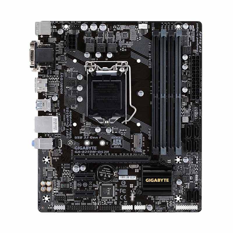 Jual Gigabyte GA-B250M-DS3H Ultra Durable Motherboard