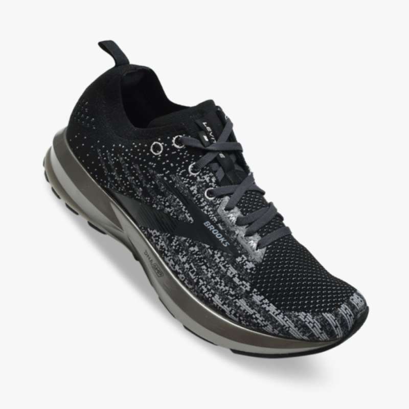 Jual Sepatu Running Pria Brooks Levitate 3 Men's Running Shoes Black