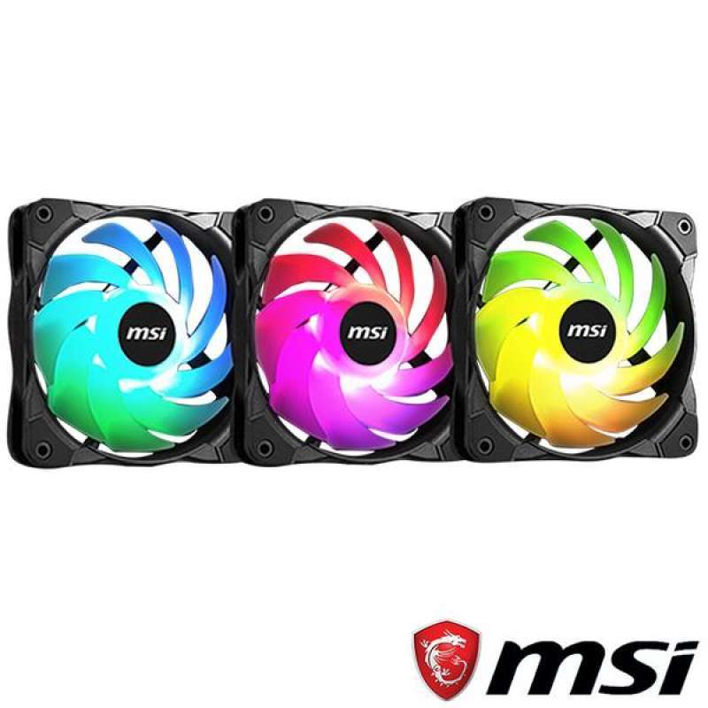 Jual (MSI)MSI Rainbow Fan Pack (fan only) di Seller PChomeSEA Taipei