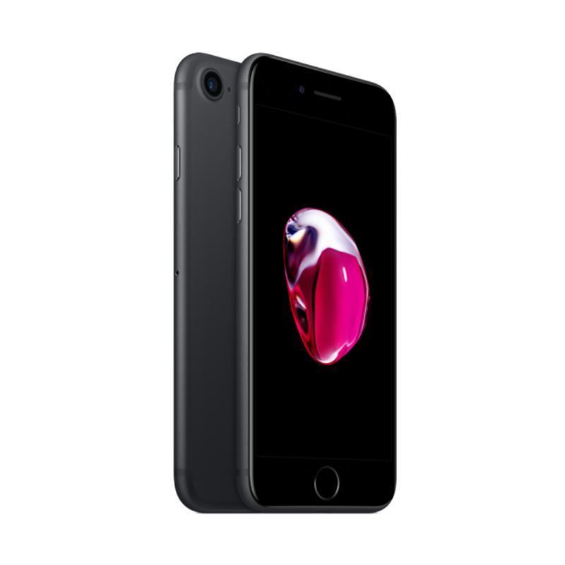 Jual Apple iPhone 7 32 GB Smartphone - Black Matte - Black Metalic di
