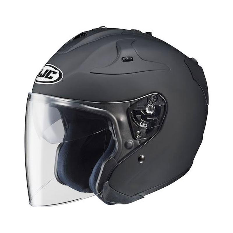 Jual HJC FGJet Helm Half Face Flat Black di Seller HELMETOLOGY