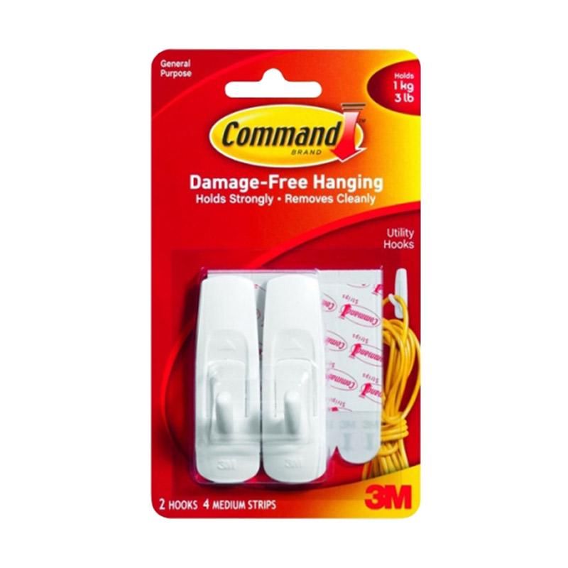 jual 3m 17001 command hook gantungan serbaguna medium jual 3m 17001 command hook gantungan serbaguna medium