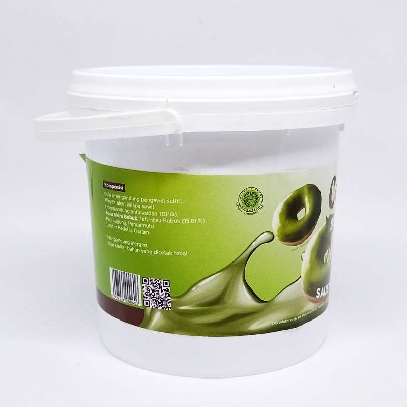 Topping Rasa Macha Jual Collins Dip Glaze 1 Kg Rasa Matcha - Topping Celupan Donat Di ...