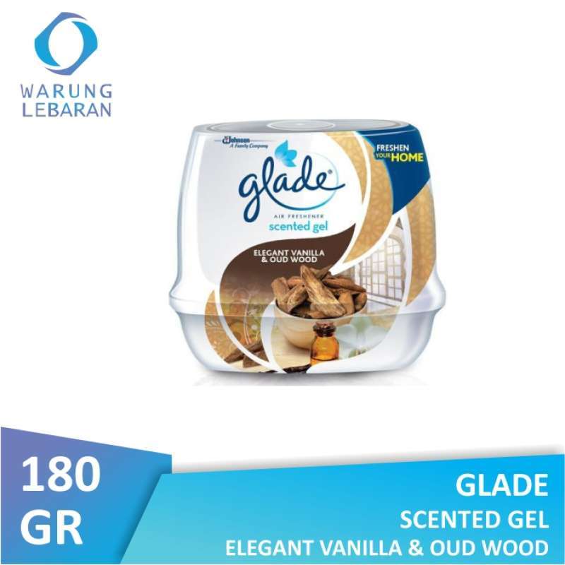 Jual Glade Scented Gel Elegant Vanilla & Oud Wood 180 gr di Seller