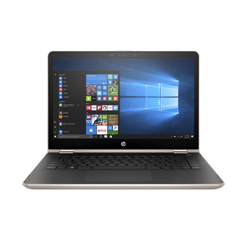jual hp pavilion x360 convert 14 ba004tx notebook gold jual hp pavilion x360 convert 14 ba004tx notebook gold