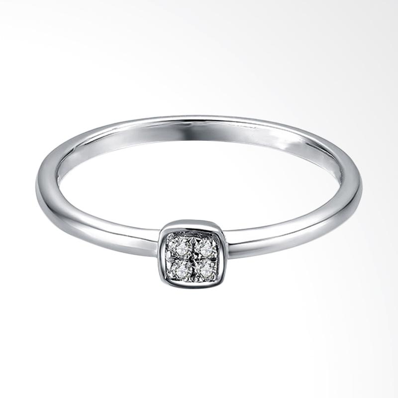 Jual Tiaria Dazzling Diamond Ring Perhiasan Emas Cincin  