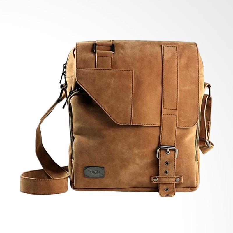Jual Trojika Troman Cendikia Man Sling Bag - Cream Terbaru