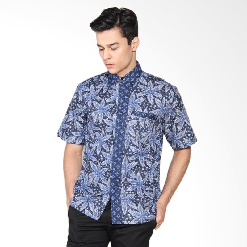 Kemeja Hem Batik Biru jual jogja batik rasta hem batik kerja kemeja pria biru Kemeja Hem Batik Biru jual jogja batik rasta hem batik kerja kemeja pria biru