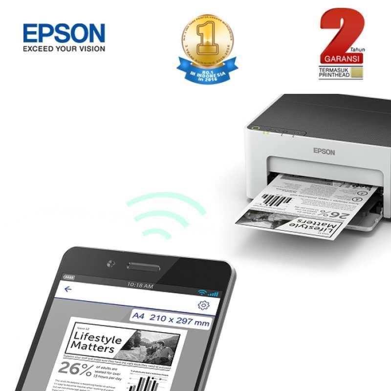 Promo Printer Epson M1120 Diskon 4% di Seller Print Scan Copy - Kota ...