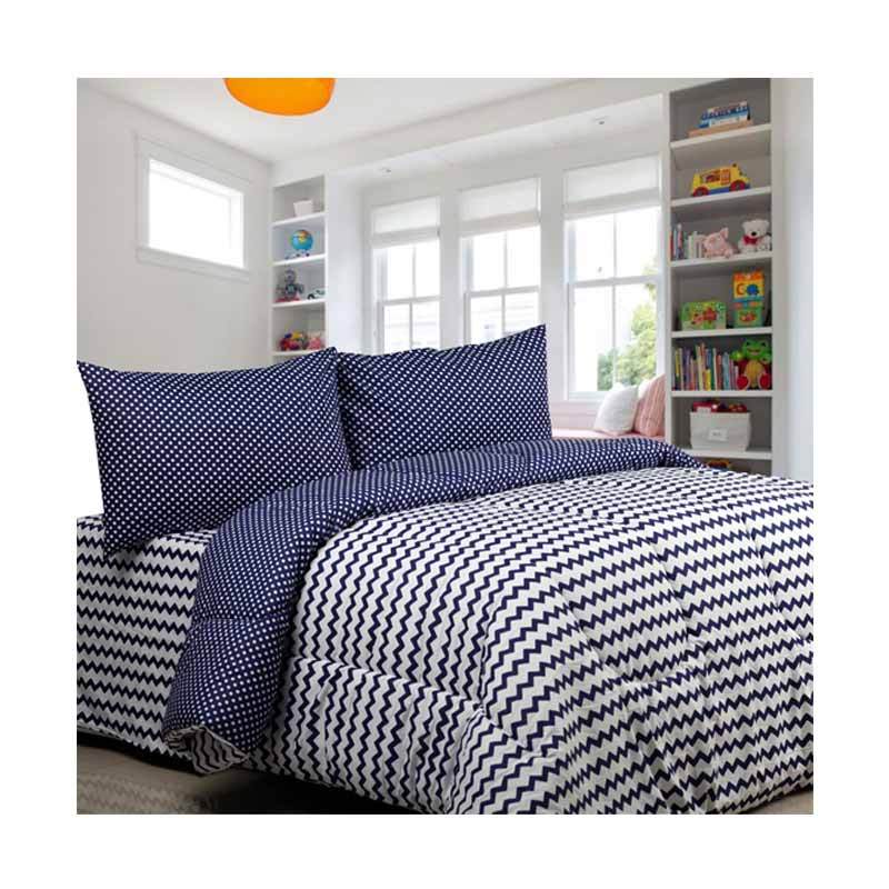 Jual Retro X Dottie Baby Sapphire Set Sprei Dan Bed jual retro x dottie baby sapphire set sprei dan bed