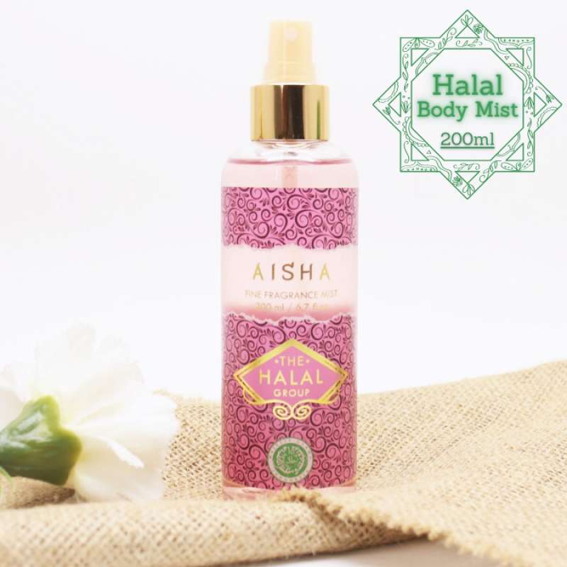 Jual The Halal Group Fine Fragrance Mist Aisha Body Mist Muslim