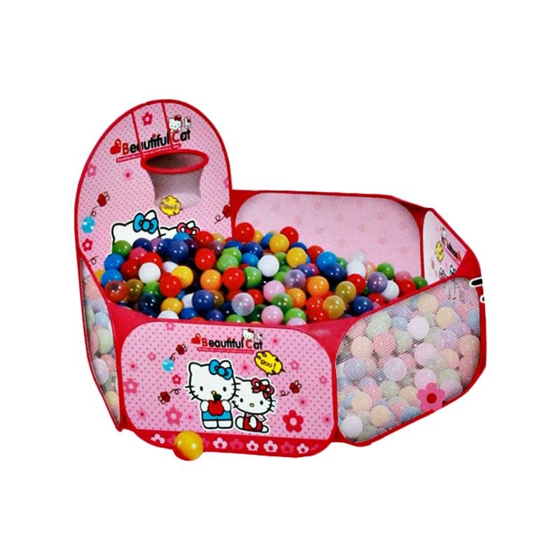 Jual MAO Hello Kitty Ball Pit Tenda Mandi Bola Mainan Anak 