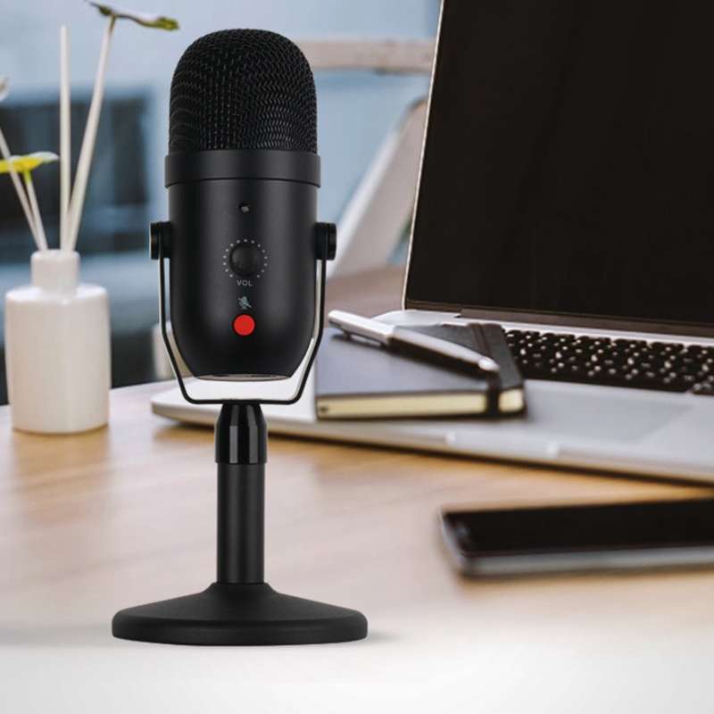 Simple Microphone For Computer Jual Usb Mini Desktop Speech Microphone Mic With Stand For Pc Laptop ...