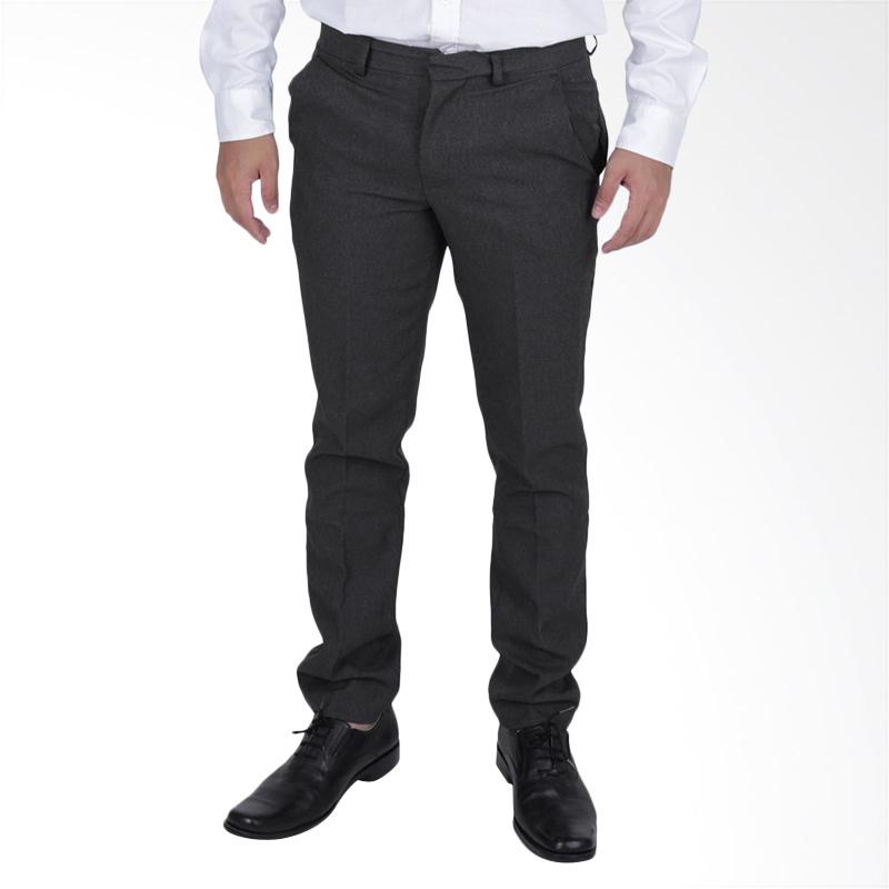Jual Elfs Shop Slimfit iWooli iCelanai iBahani Formal Pria Abu Jual Elfs Shop Slimfit iWooli iCelanai iBahani Formal Pria Abu