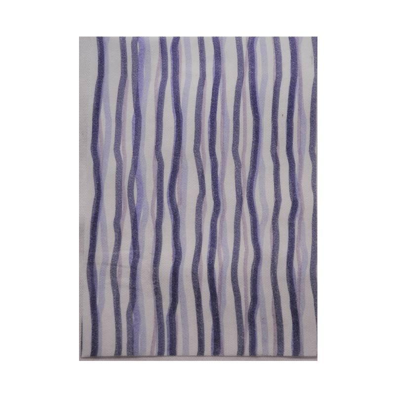 Jual saMju Lokal Motifl Line Wallpaper Dekorasi Dinding - Ungu di