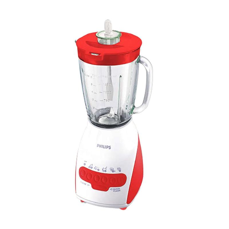 Jual PHILIPS HR 2116 Blender Kaca - RED (BURBLE WRAP 