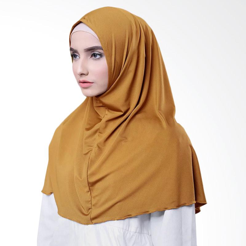  Warna  Jilbab Mustard  Voal Motif