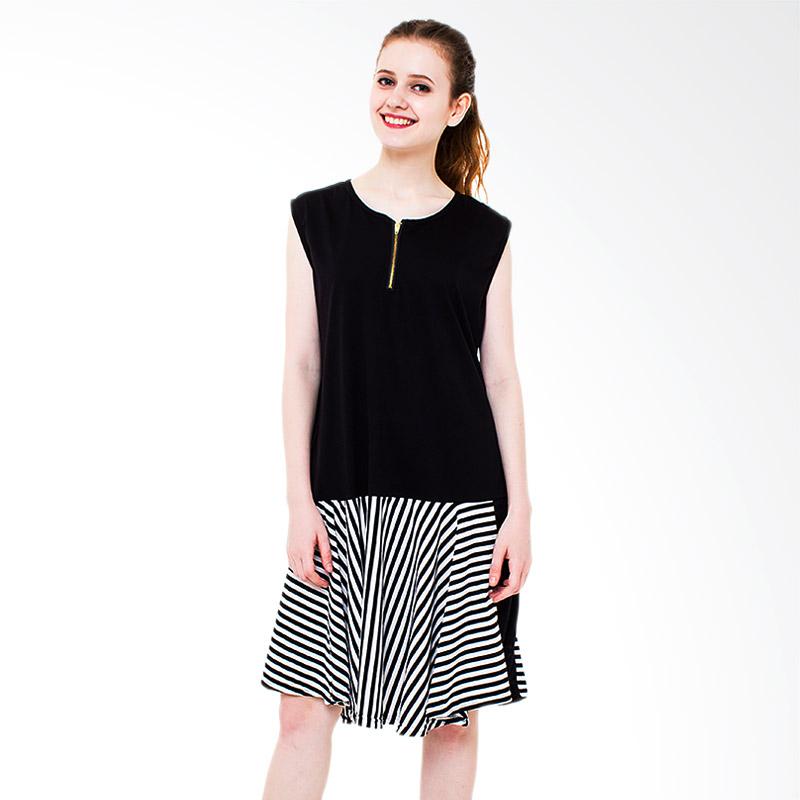Jual Boontie Canon Dress Wanita Hitam Putih Online Jual Boontie Canon Dress Wanita Hitam Putih Online