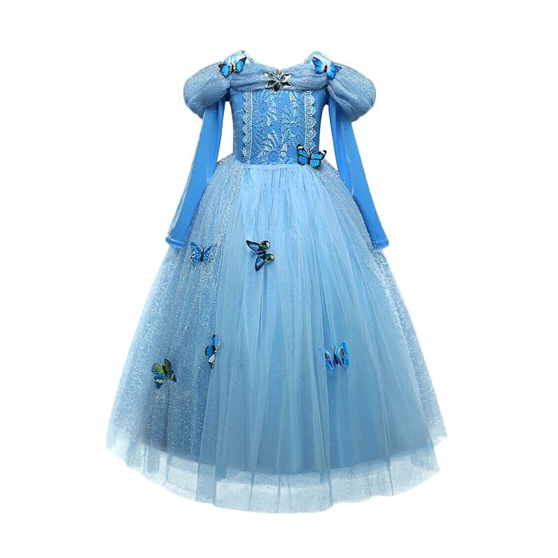 Jual Disney Baju  Kostum Princess  Cinderella Lengan Panjang 