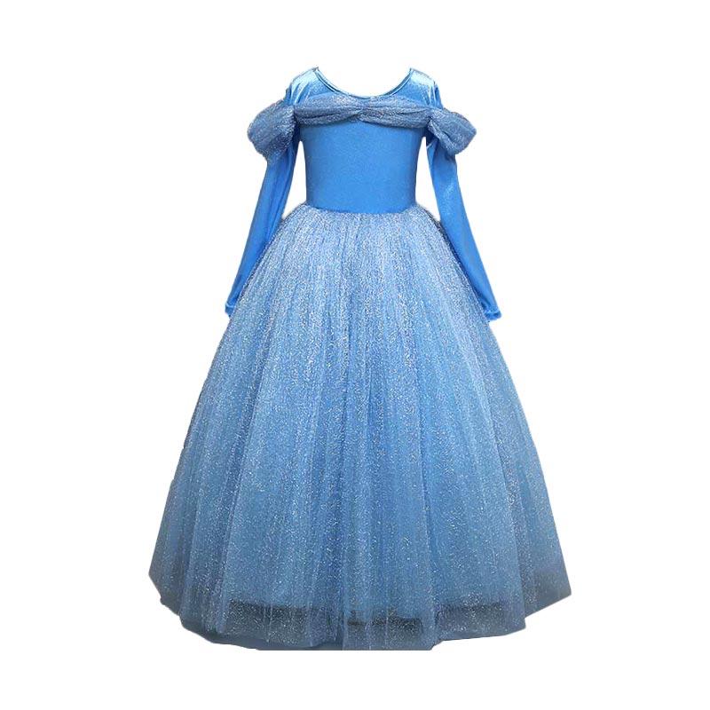 Jual Disney Baju Kostum Princess Cinderella Leng   an Panjang