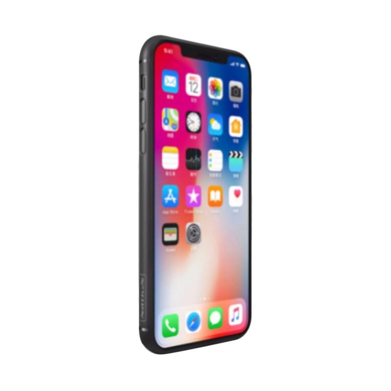 Jual Nillkin Synthetic Fiber Casing for iPhone X - Black