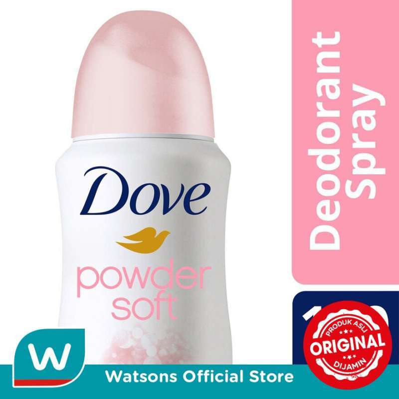 Jual Dove Powder Soft Deodorant Spray Anti Bakteri [150 mL] di Seller
