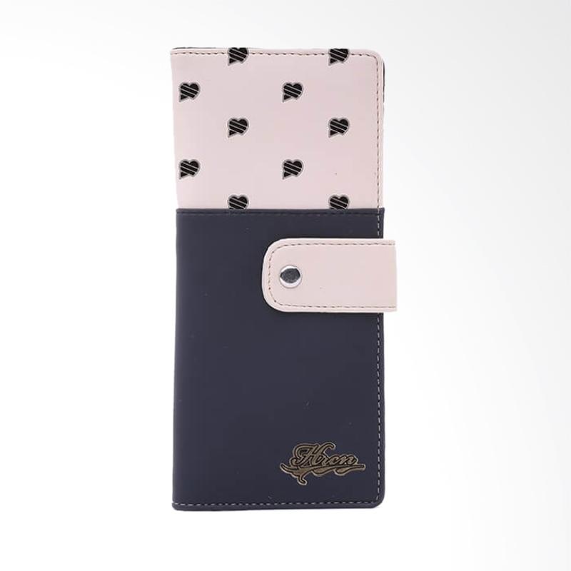 jual hrcn h 9170 femme pattern wallet black comb jual hrcn h 9170 femme pattern wallet black comb