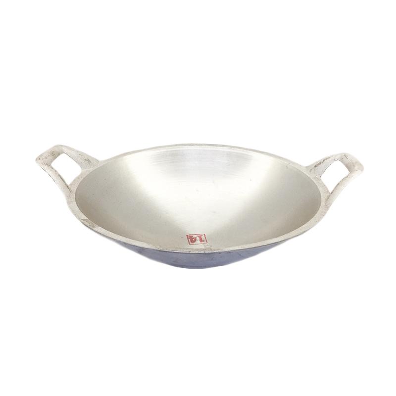 jual kiwi aluminium kuali wajan silver 32 cm jual kiwi aluminium kuali wajan silver 32 cm