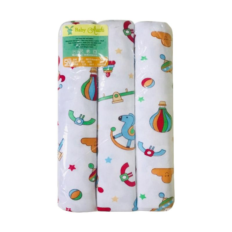Bedong Aruchi jual aruchi motif playground set bedongan bayi 3 pcs Bedong Aruchi jual aruchi motif playground set bedongan bayi 3 pcs