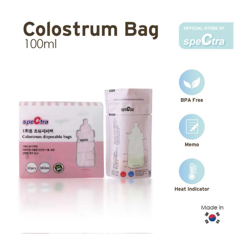 Jual Spectra Disposable Colostrum Bags 100ml - Kantong Asi - - Di ...
